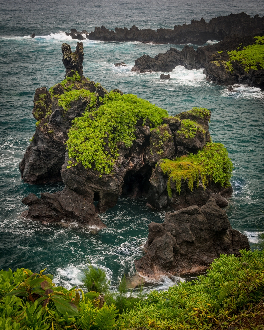 #lava, #island, #maui, #waterscape, #tropical, #erosion